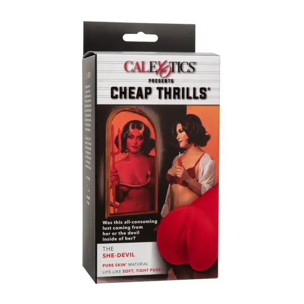 Cheap Thrills - the She Devil - Red best masturbation sleeve - product detail