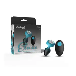 Cheeky Charms Eluxe Vibrating Gem Plug With Remote remote vibrating butt plug - main image