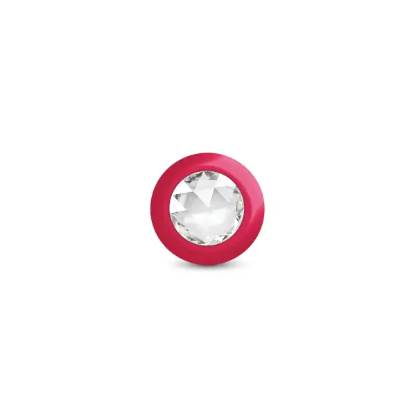 Cheeky Charms Eluxe Vibrating Gem Plug With Remote remote vibrating butt plug - additional view