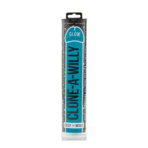 Clone-a-Willy Glow-in-the-Dark Kit - Blue - view 3