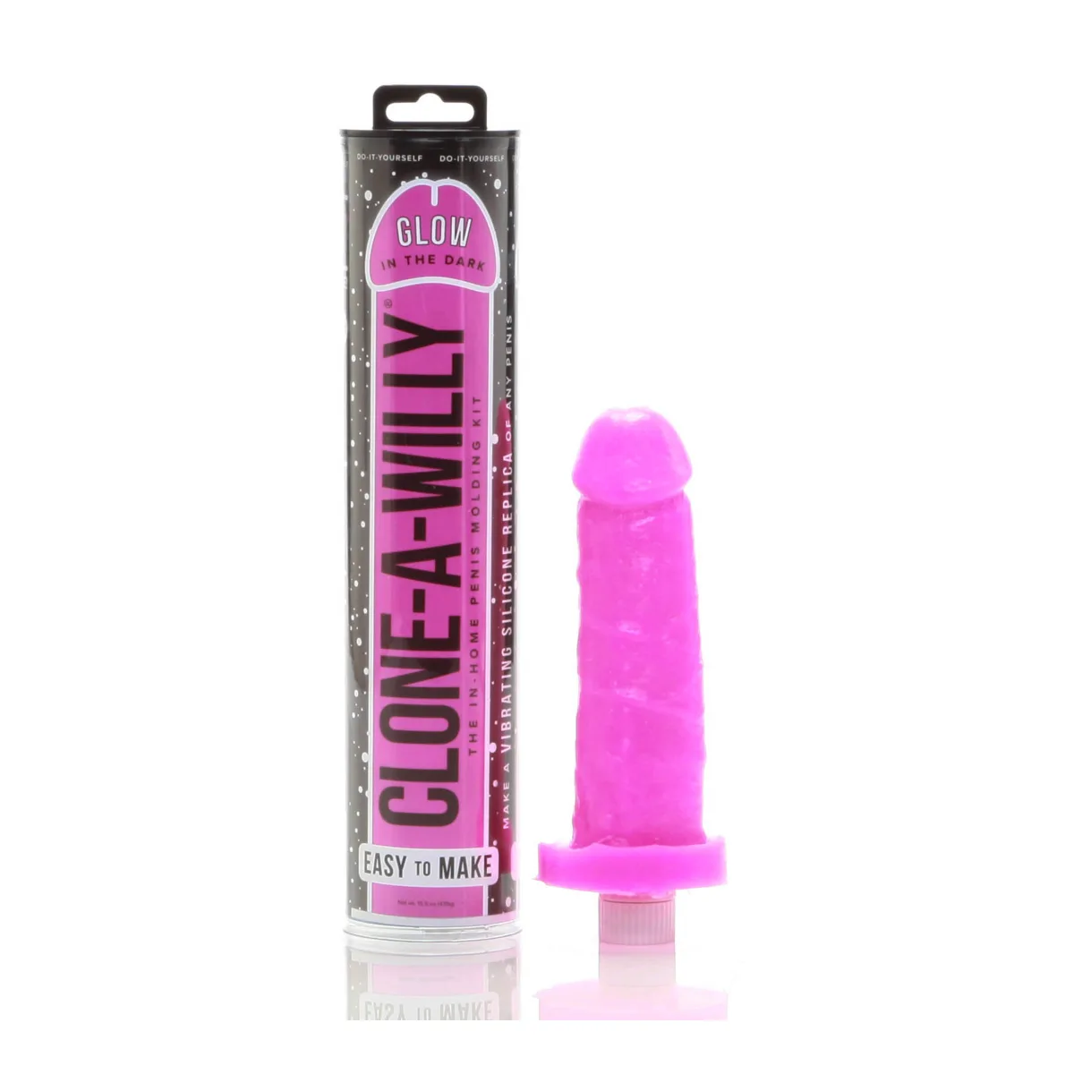 Clone-a-Willy Glow-in-the-Dark Kit - Pink - view 1