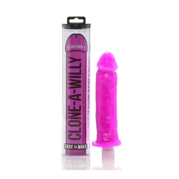 Clone-a-Willy Kit - Neon Purple - dildo kit - product image 3