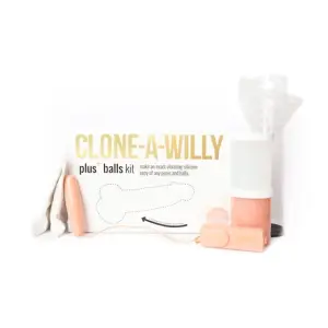 Clone-a Willy Plus Balls Kit - Light Skin Tone 7 Clone-a Willy Plus Balls Kit - Light Skin Tone dildo kit - product image 2