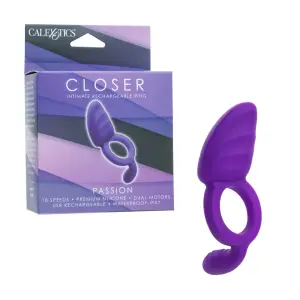 Closer Intimate Rechargeable Ring Passion - Purple 7 Closer Intimate Rechargeable Ring Passion - Purple - rechargeable vibrating cock ring - product image 2