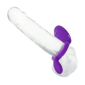 Closer Intimate Rechargeable Ring Passion - Purple 10 Closer Intimate Rechargeable Ring Passion - Purple - rechargeable vibrating cock ring - product image 5