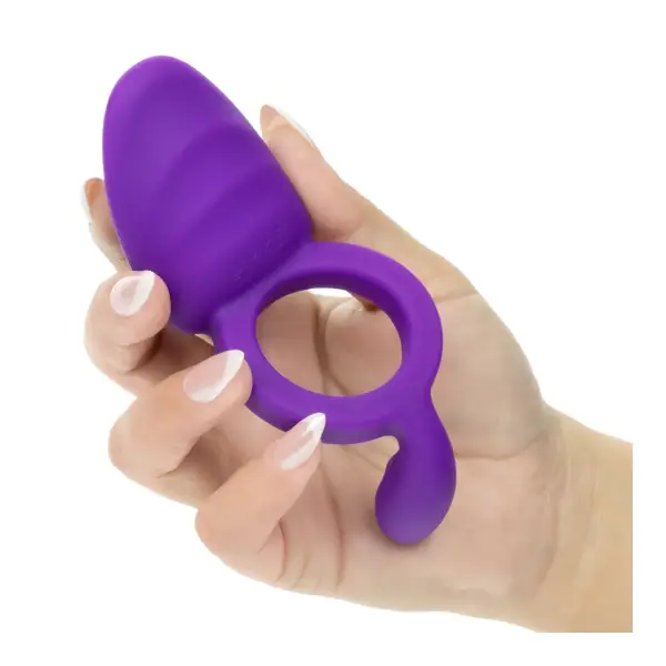 Closer Intimate Rechargeable Ring Passion - Purple 5 Closer Intimate Rechargeable Ring Passion - Purple - rechargeable vibrating cock ring - product image 6