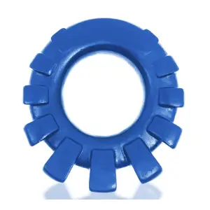 Cock-Lug Lugged Cockring - Marine Blue - cock ring - product image 6