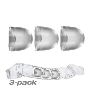 Cocksheath Adjustfit 3 Pack Bullet Inserts best male masturbation sleeve - main image