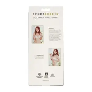 Collar With Nipple Clamps 8 Collar With Nipple Clamps nipple clamps - packaging view