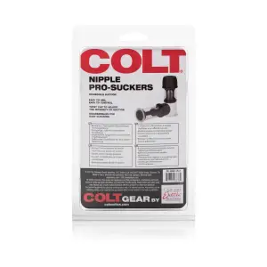 Colt Nipple Pro-Suckers - Black nipple suction toy - product detail