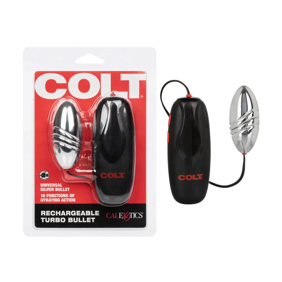 Colt Rechargeable Turbo Bullet - Silver - view 1