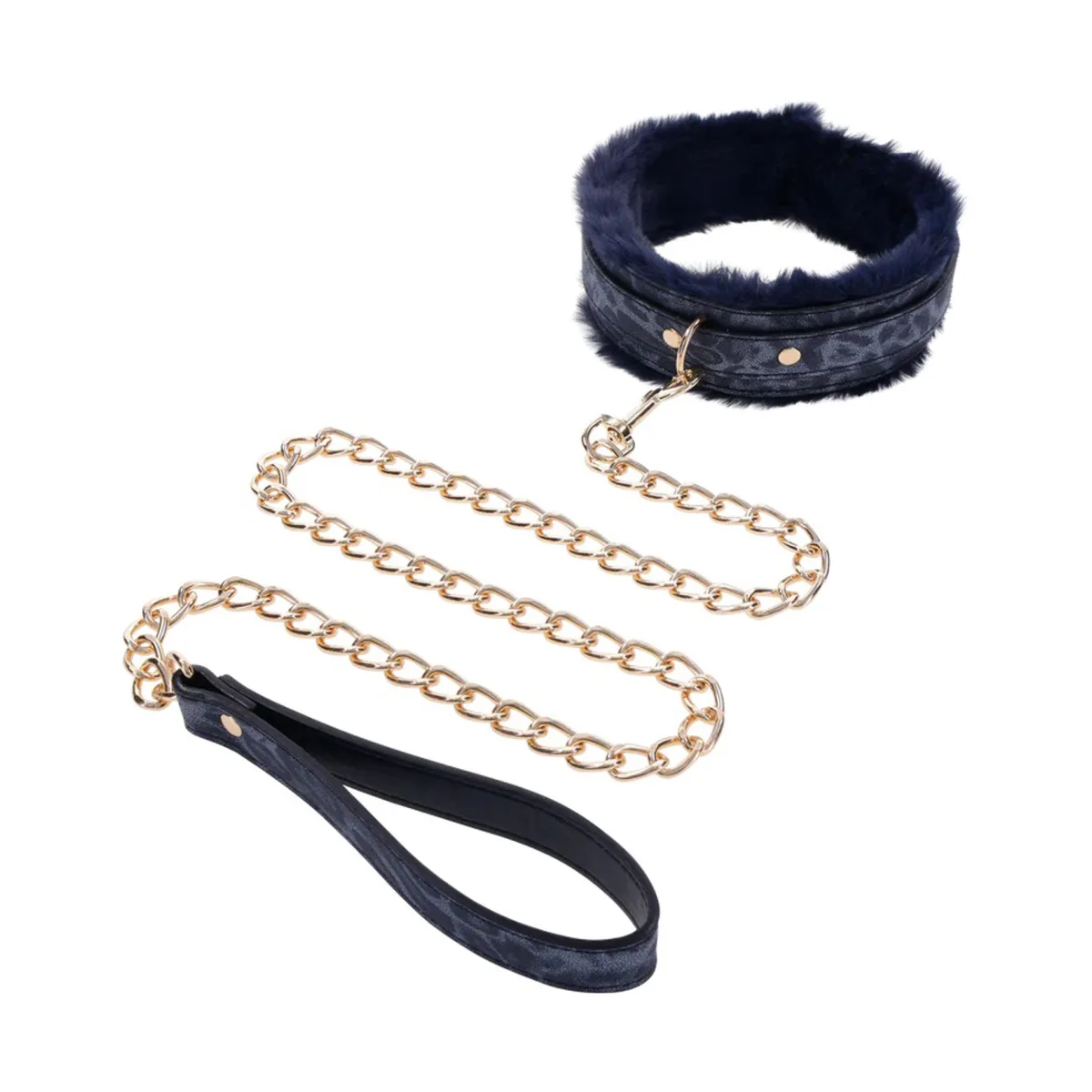 Cougar Fur Collar and Leash collar and leash set - main product image