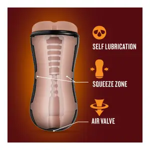 Coverboy - Cowboy - Self Lubricating Stroker - Beige 10 Coverboy - Cowboy - Self Lubricating Stroker - Beige best male masturbator toy - additional view
