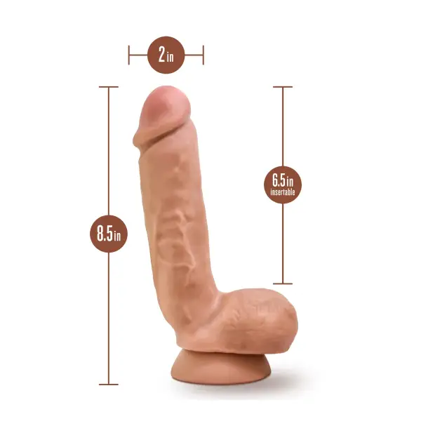 Coverboy - the Mailman - Mocha - realistic dildo - product image 4