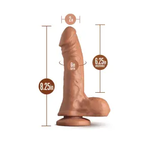Coverboy - the Secret Agent - Mocha 8 Coverboy - the Secret Agent - Mocha - realistic dildo - product image 3