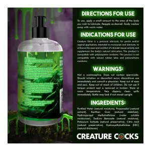 Creature Slime Water Based Lubricant 16oz packaging or alternate view 2