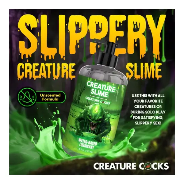 Creature Slime Water Based Lubricant 16oz packaging or alternate view 6