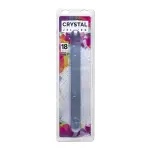 Crystal Jellies 18 in Double Dong - Clear double dildo - main product image
