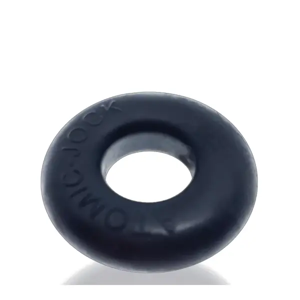 Do-Nut-2 Large Atomic Jock Cockring - Night Black 1 Do-Nut-2 Large Atomic Jock Cockring - Night Black best beginner cock ring - alternate angle