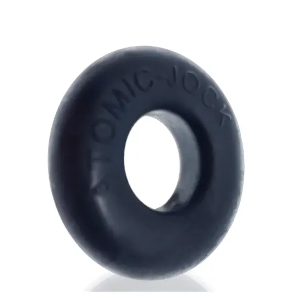 Do-Nut-2 Large Atomic Jock Cockring - Night Black 4 Do-Nut-2 Large Atomic Jock Cockring - Night Black best beginner cock ring - additional view