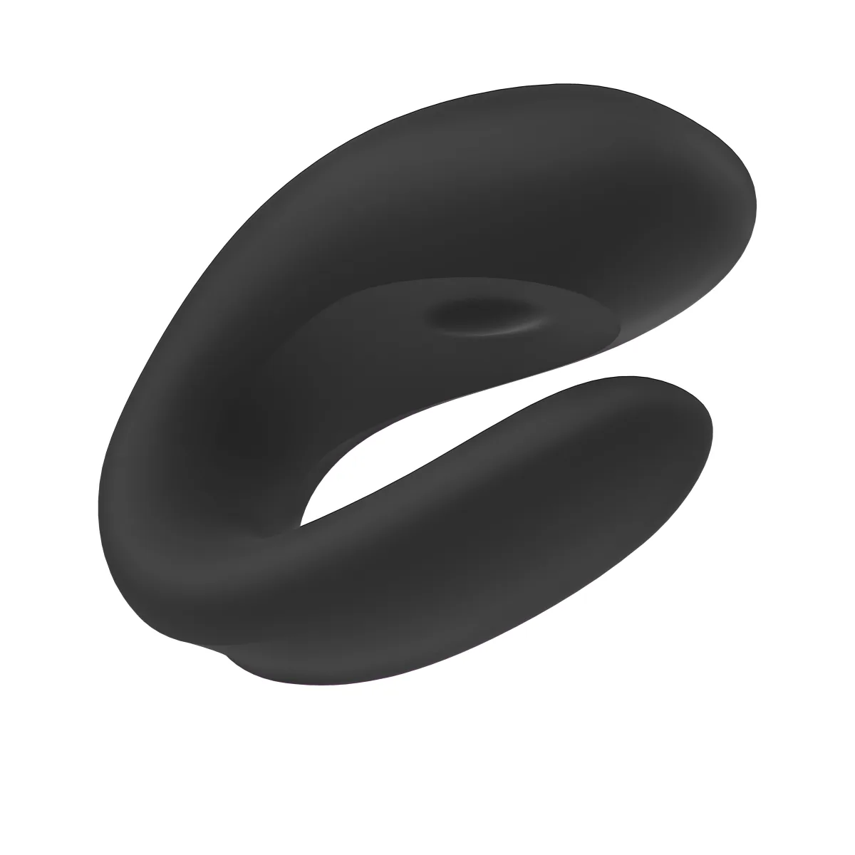 Double Joy - Black vibrating cock ring - main image