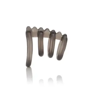 Dr. Joel Kaplan Support Master Triple Smooth - Smoke 9 Dr. Joel Kaplan Support Master Triple Smooth - Smoke beginner cock ring - packaging view