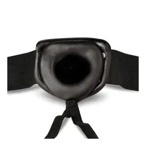 Dr. Skin - 7 Inch Hollow Strap on - Black 4 Dr. Skin - 7 Inch Hollow Strap on - Black - harness compatible dildo - main product image