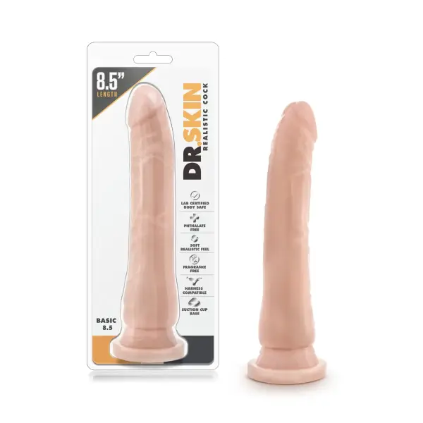 Dr. Skin - Realistic Cock - Basic 8.5 - Beige - view 5