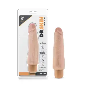 Dr. Skin - Cock Vibe 14 - Beige 16 Dr. Skin - Cock Vibe 14 - Beige realistic vibrator - product image 8