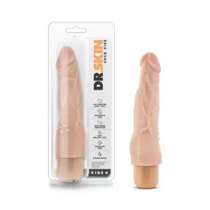 Dr. Skin - Cock Vibe #4 - Beige - vibrators - product image 9