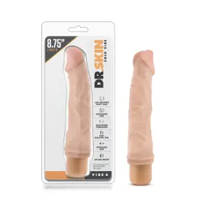 Dr. Skin - Cock Vibe 6 - Beige 11 Dr. Skin - Cock Vibe 6 - Beige - vibrators - product image 3