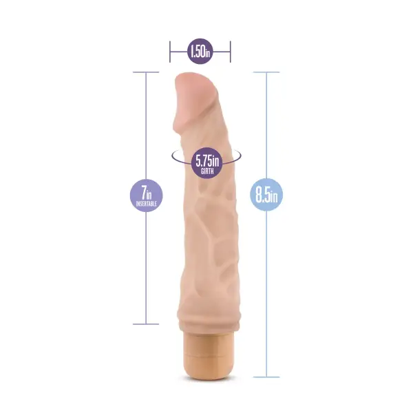 Dr. Skin - Cock Vibe 6 - Beige 7 Dr. Skin - Cock Vibe 6 - Beige - vibrators - product image 8