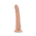 Dr. Skin Silicone - Dr. Noah - 8 Inch Dong With Suction Cup - Vanilla - strap on dildo harness - main product image