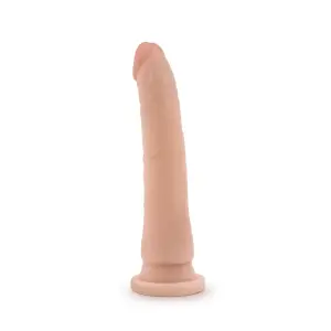 Dr. Skin Silicone - Dr. Noah - 8 Inch Dong With Suction Cup - Vanilla - strap on dildo harness - main product image