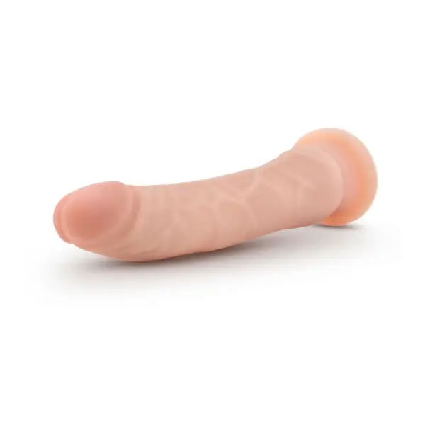 Dr. Skin Silicone - Dr. Noah - 8 Inch Dong With Suction Cup - Vanilla - strap on dildo harness - product image 2