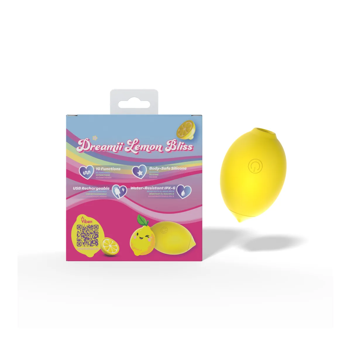 Dreamii Lemon Bliss - Exclusive Limited Edition clitoral vibrator - product image 2