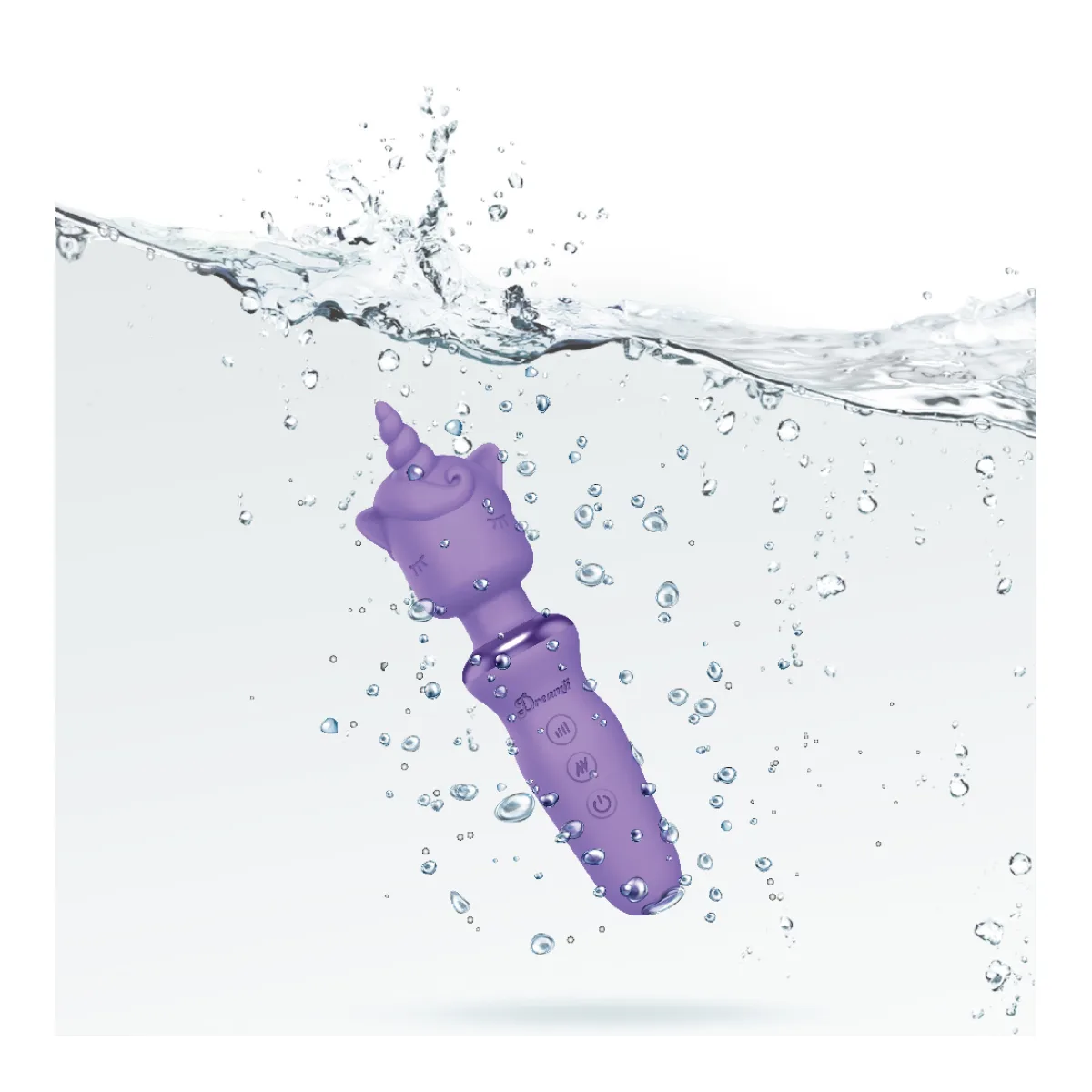 Dreamii Wand Powerful Unicorn Wand - Lilac Whirl – purple vibrator wand