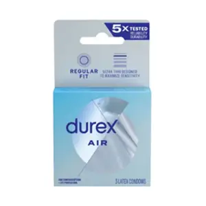 Durex Air Condom — 3 Pack packaging or alternate view 3