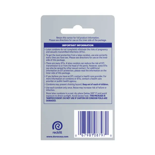 Durex Air Condom — 3 Pack packaging or alternate view 4