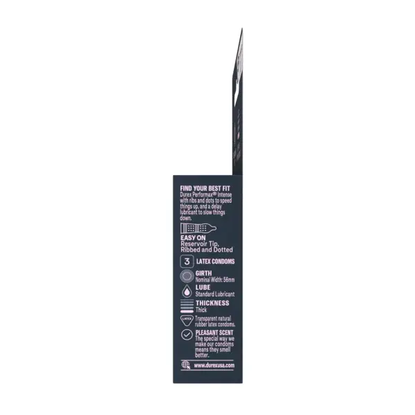 Durex Performax Intense — 3 Pack packaging or alternate view 2