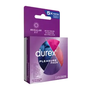 Durex Pleasure Pack — 3 Pack product image