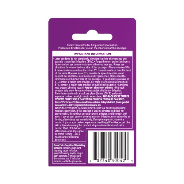 Durex Pleasure Pack — 3 Pack packaging or alternate view 3
