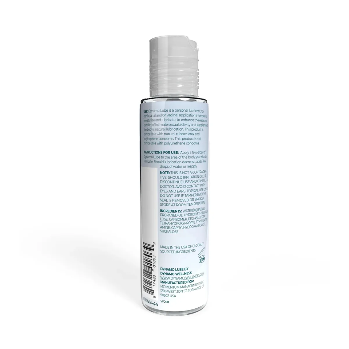 Dynamo Lube Water-Based Formula - 4.4oz packaging or alternate view 2