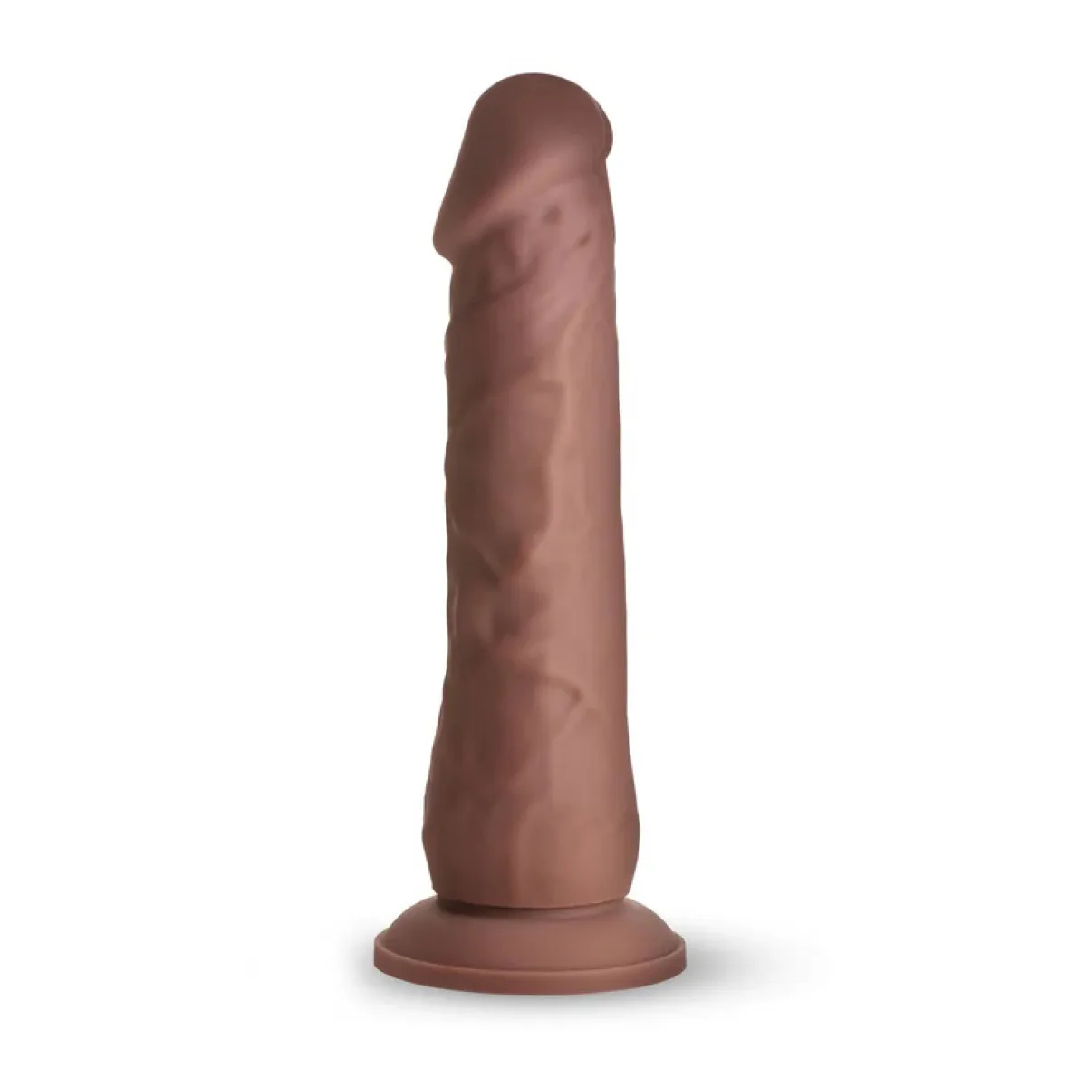 Easy Riders 7" Silicone Dildo - Dark - view 2