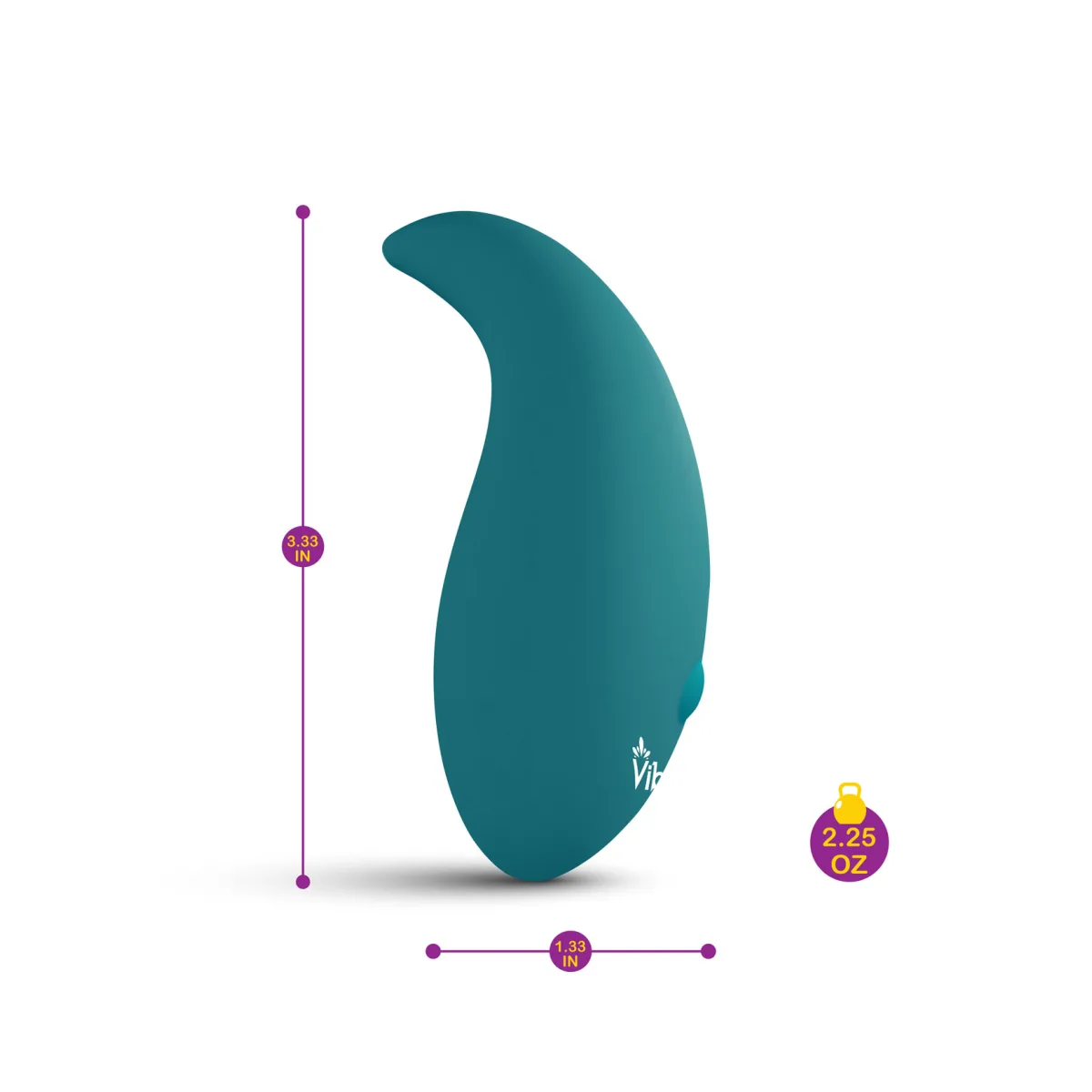 Elated Pinpoint Stimulator - Ocean clitoral vibrator - product image 2
