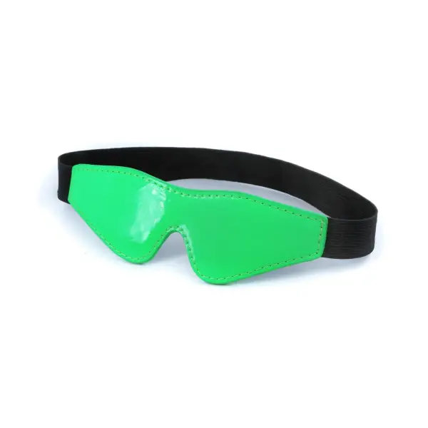 Electra Play Things - Blindfold - Green blindfold - alternate product angle