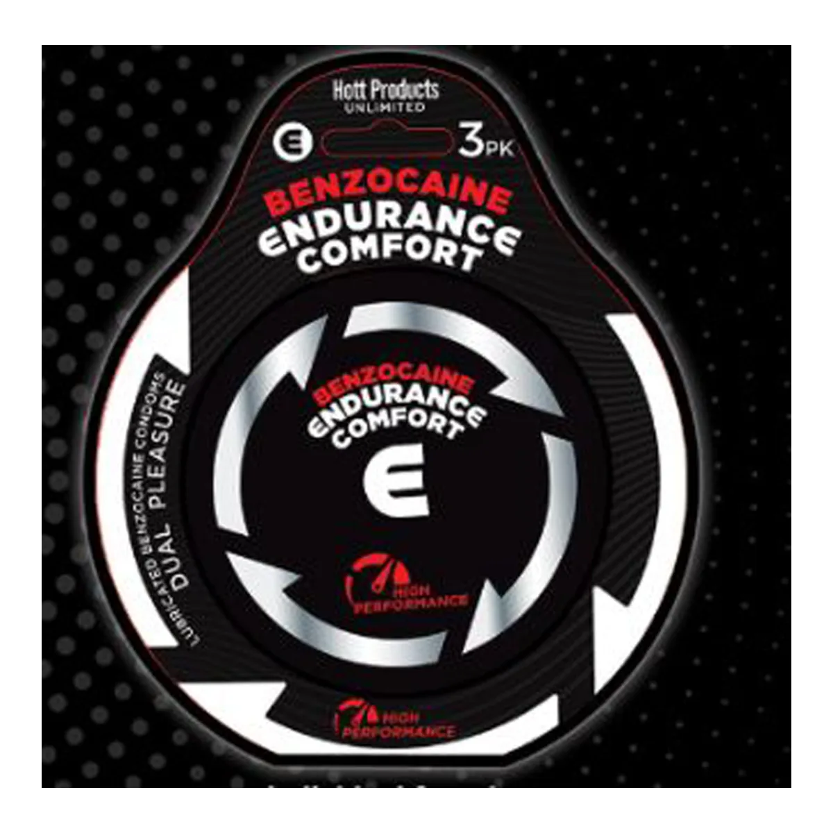 Endurance Comfort - Benzocaine Condoms — 3 Pack product image