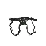 Entry Level Strap on - Black - harness compatible dildo - main product image