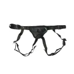 Entry Level Strap on Waterproof - Black - harness compatible dildo - main product image