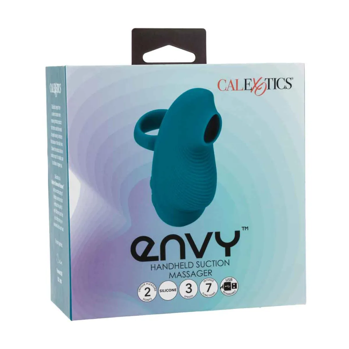 Envy Handheld Suction Massager - Blue - view 1
